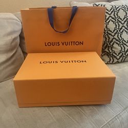 Louis Vuitton and Gucci Box/Bag