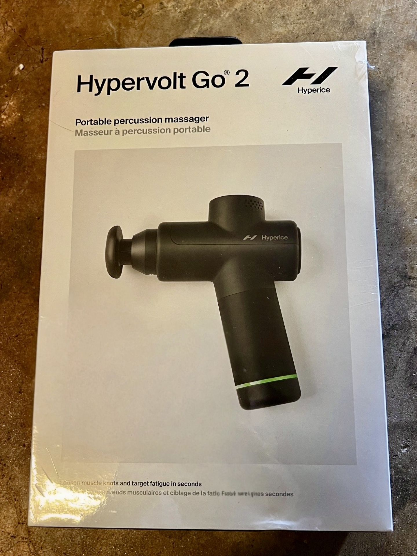 NEW Hyperice Hypervolt Go 2 Portable Massager