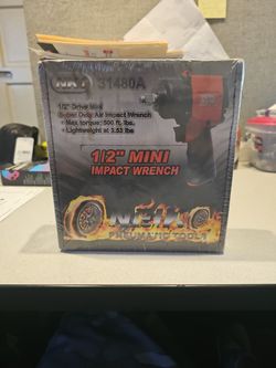NEW IN BOX Impact Wrench Air Mini 1/2 Drive 