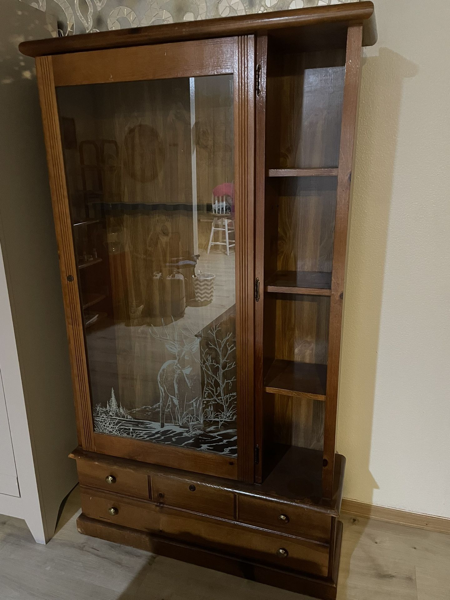 Gun Cabinet With No key