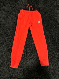 Red Nike Pants Size S