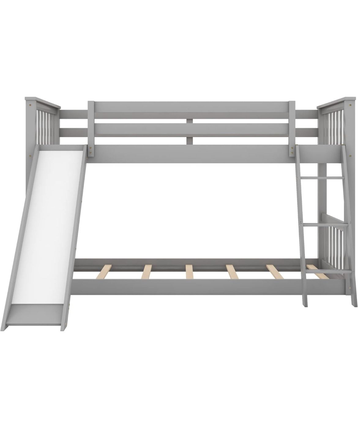 Twin Bunk bed With Slide