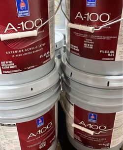 Exterior Paint. Each bucket $80. See pictures about colors