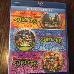 Teenage Mutant Ninja Turtles Trilogy Blu ray