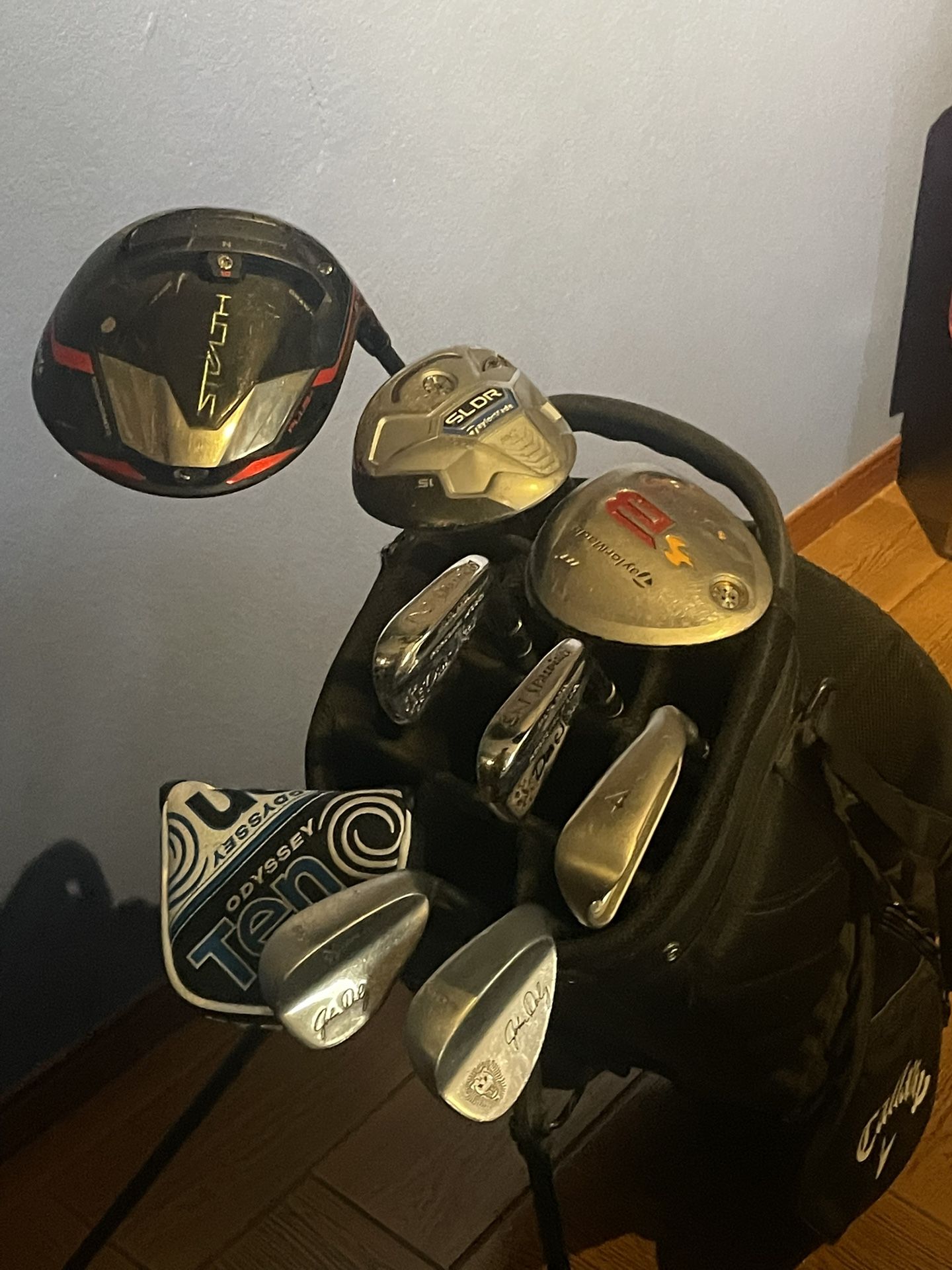 Golf Bag And Clubs