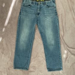 Blue straight leg Lee jeans   