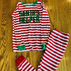 Kids Christmas Pajamas Size 8