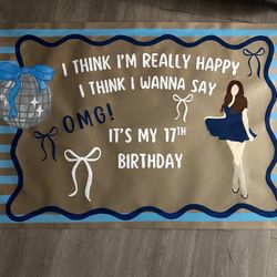 Hand Painted Banner