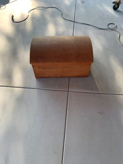 Wood storage box