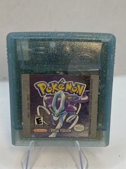 Pokemon: Crystal Version GBC AUTHENTIC! Great Condition w/ NEW BATTERY! RARE!