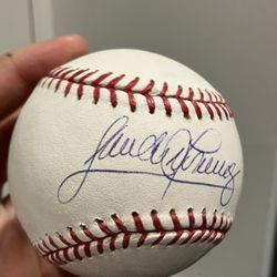 Sandy Alomar jr signed baseball