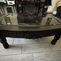 Complete Marble Table Living Room Set