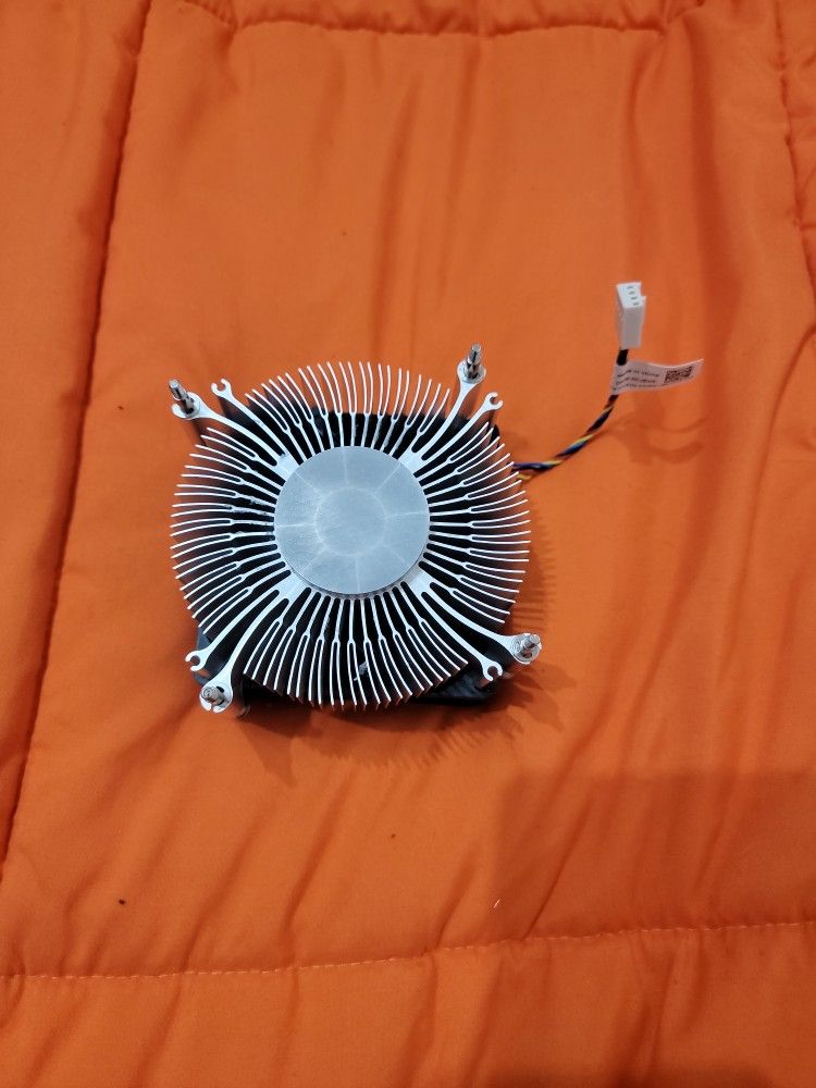 CPU Cooler And Fan Off i7 8th Gen Intel.