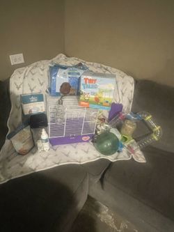 Hamster Cage And Iteams
