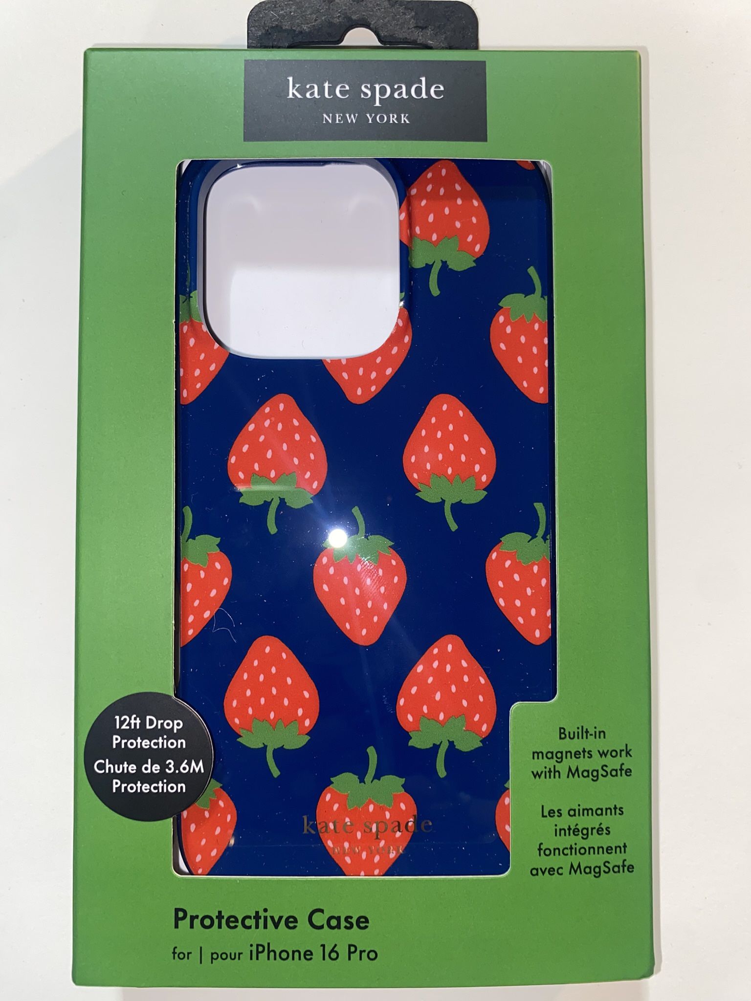Kate Spade New York Apple iPhone 16 Pro Protective Case-New In Box
