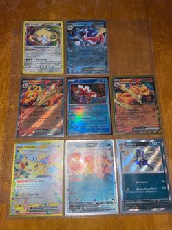 Pokémon V and Pokémon ex cards