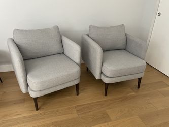 West Elm Auburn Chairs