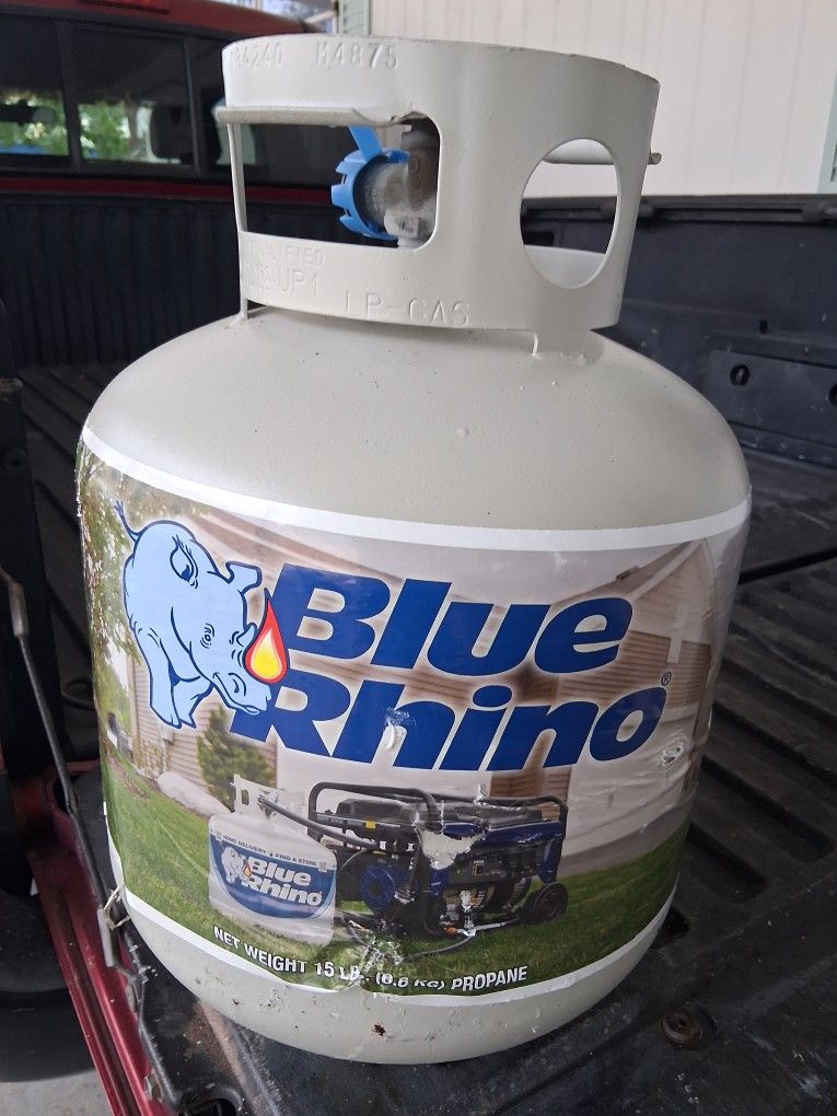 15 Pound New Exchanged Propane Tank