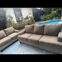 Couch And Loveseat Good Condition Clean We Sell All The Time Free Delivery