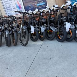 Electric Bikes starting $499