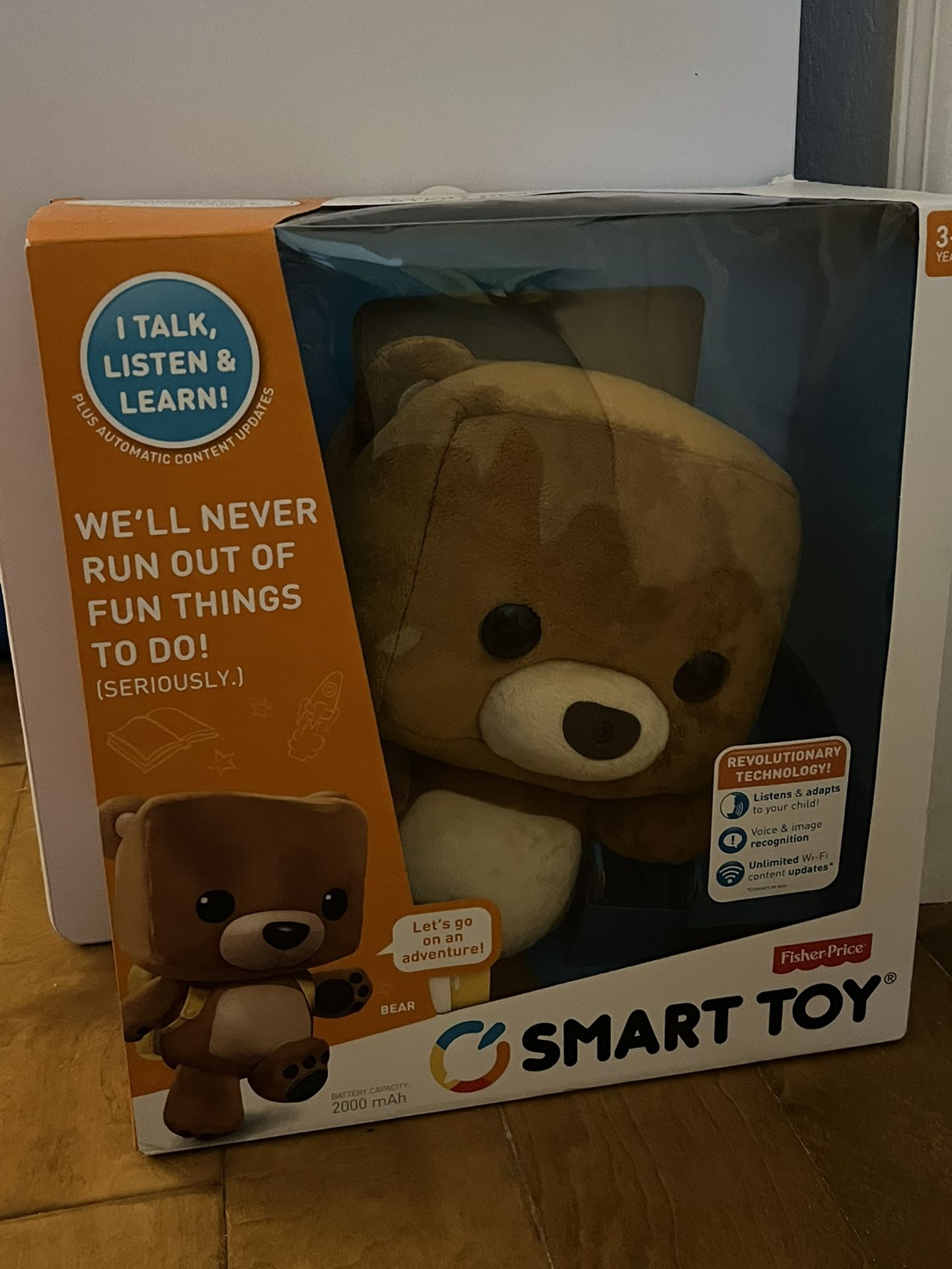 Fisher Price Smart Toy Bear Plush Interactive