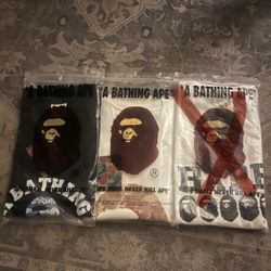 Bape Tees xl