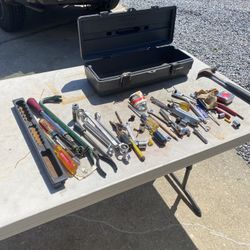 Tools And Tool Box. $30