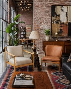 ✨️ Crate & Barrel and CB2 Mid-Century Modern Accent Lounge Chairs – Designer Pair ✨️