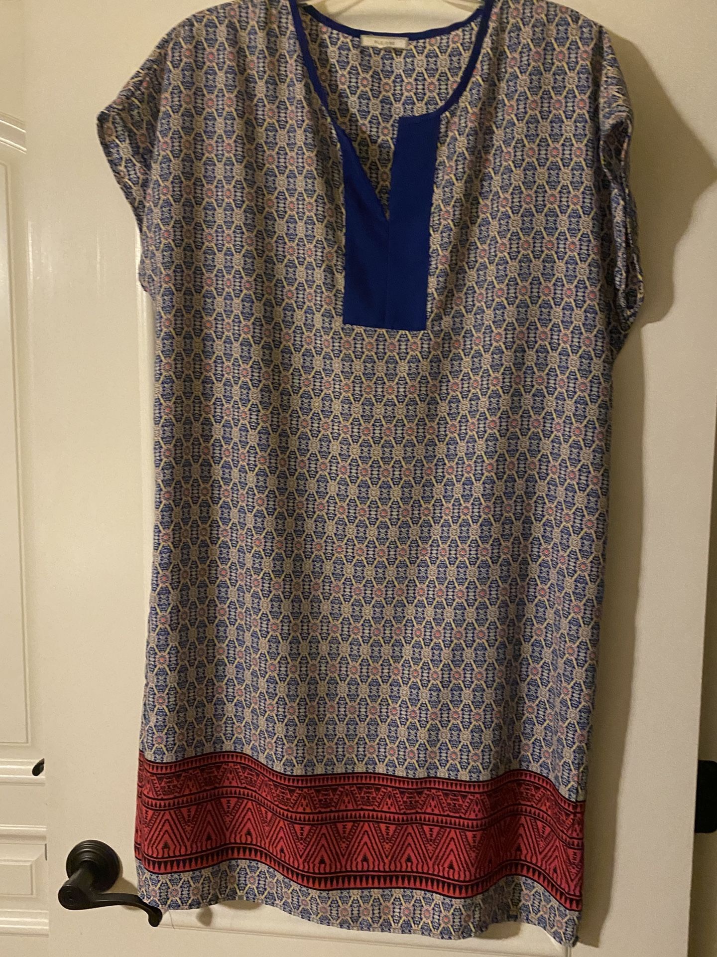 Pleione Boho Shift Dress 