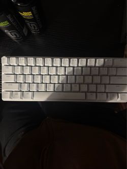 Razer Huntsman Mini 60% Optical Gaming Keyboard - White.  Like New