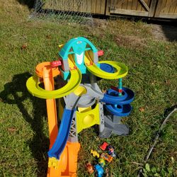 Fisher Price Race Car Track And Cars