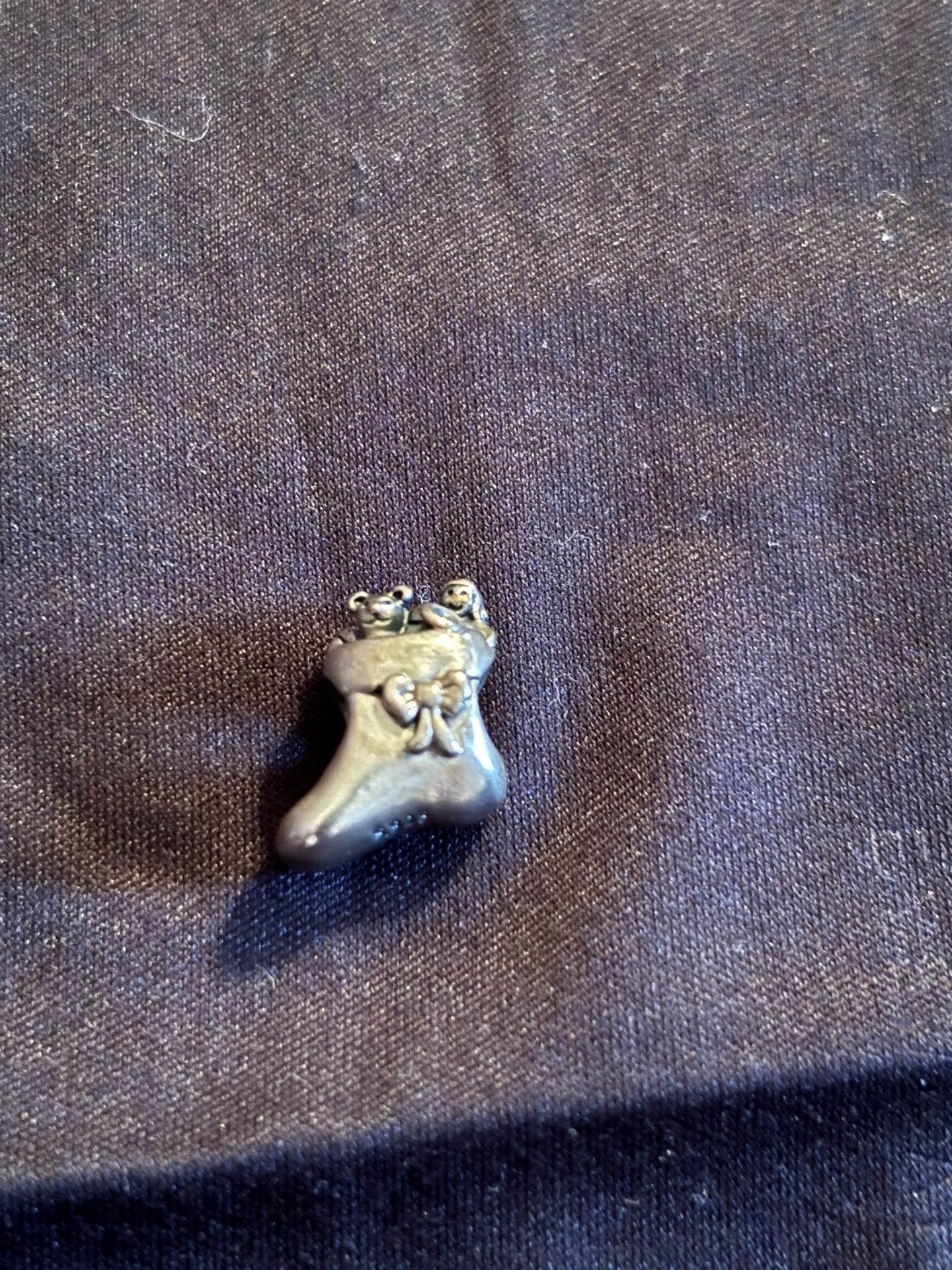 Pandora Sterling Silver Christmas Stocking Charm