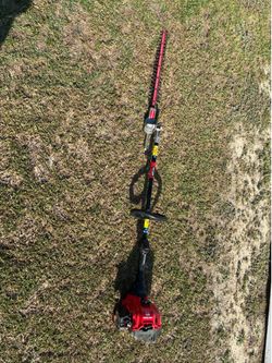 Craftmans long pole hedge cutter