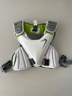 Maverik Max EKG Shoulder Pads (L, NOCSAE) + Nike Vapor Arm Pads – Lacrosse Set