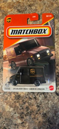 Ups delivery truck matchbox