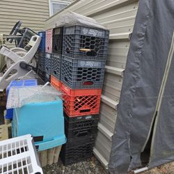 Milk Crates/ Plastic 