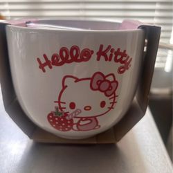 New Hello kitty Soup Bowl