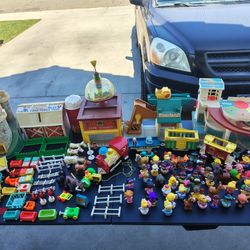 Vintage Fisher-Price Little People And Newer Ones
