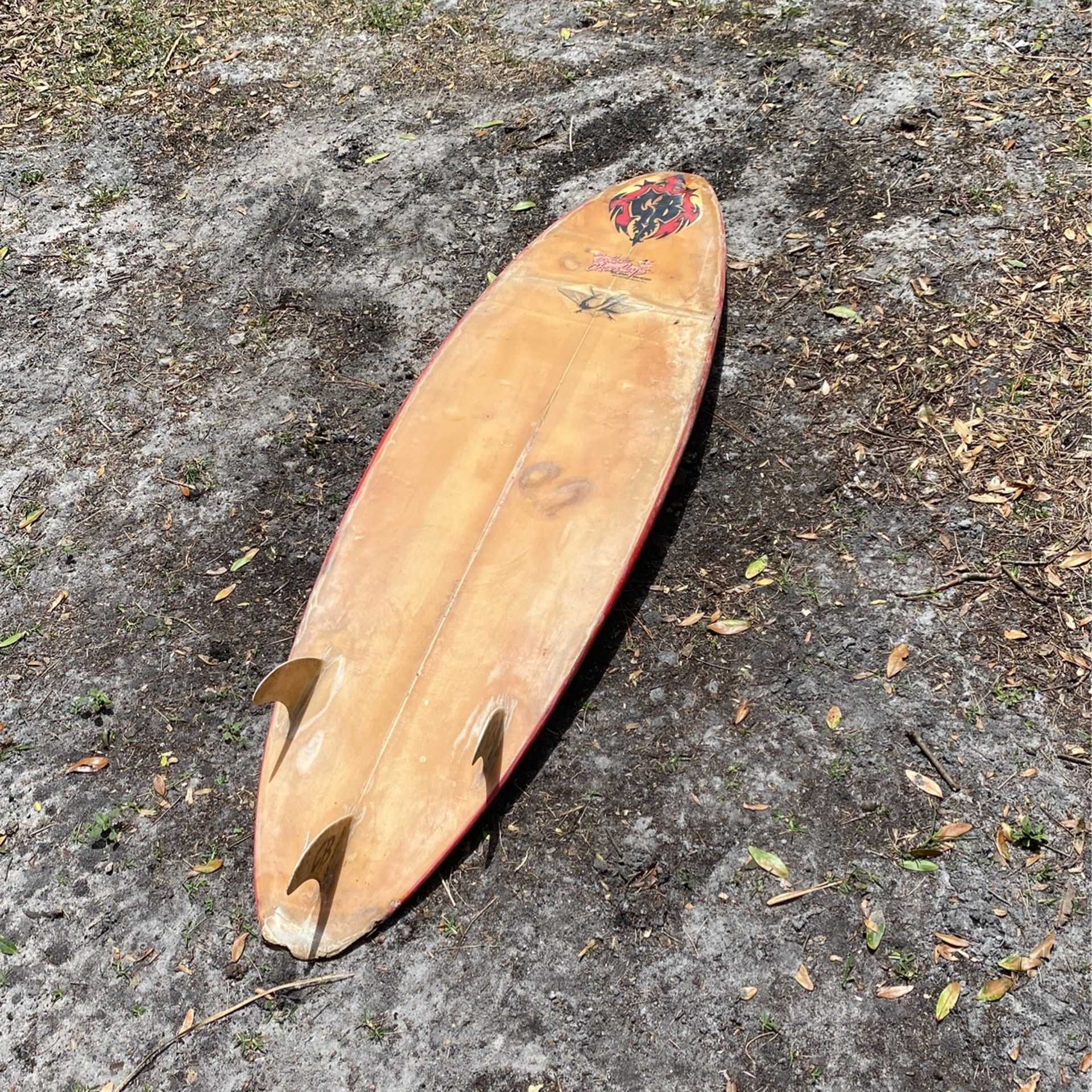 Inlet Charlie surfboard new Smyrna Beach