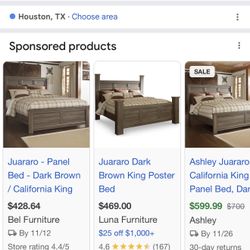 California King Size Bed Frame 