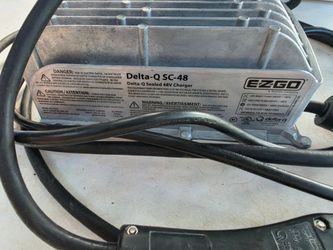 E-Z-GO Delta-Q SC-48 48-Volt Sealed Battery Charger.