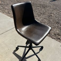 Leather Brown Swivel Chair