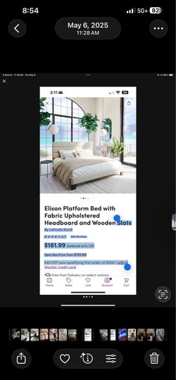 Wayfair Ellison Bed