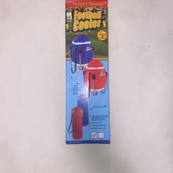 Foot ball shape cooler