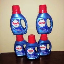 5 Persil Laundry Detergent 34 fl oz- all for $20