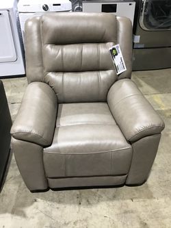 Leather Power Recliner