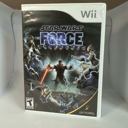 Star Wars: The Force Unleashed — Nintendo Wii — Tested, No Scratches