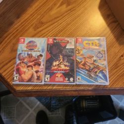 Street Fighter Streets Of Rage Ctr Crash Team Racing Nintendo Switch