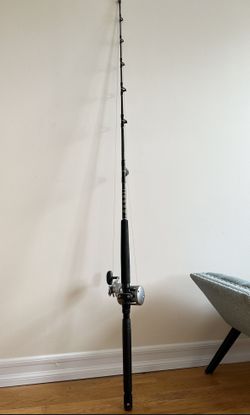 Shimano and Daiwa Trolling Fishing Rod And Reel.