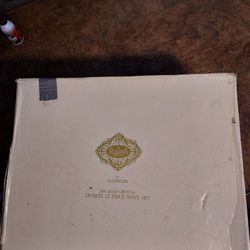 VINTAGE SHANNON CRYSTAL BY GODINGER DUBLIN 12 PIECE WINE SET